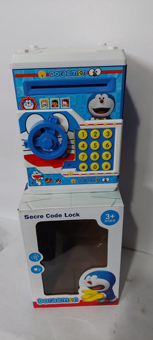 Doraemon atm 2024 piggy bank