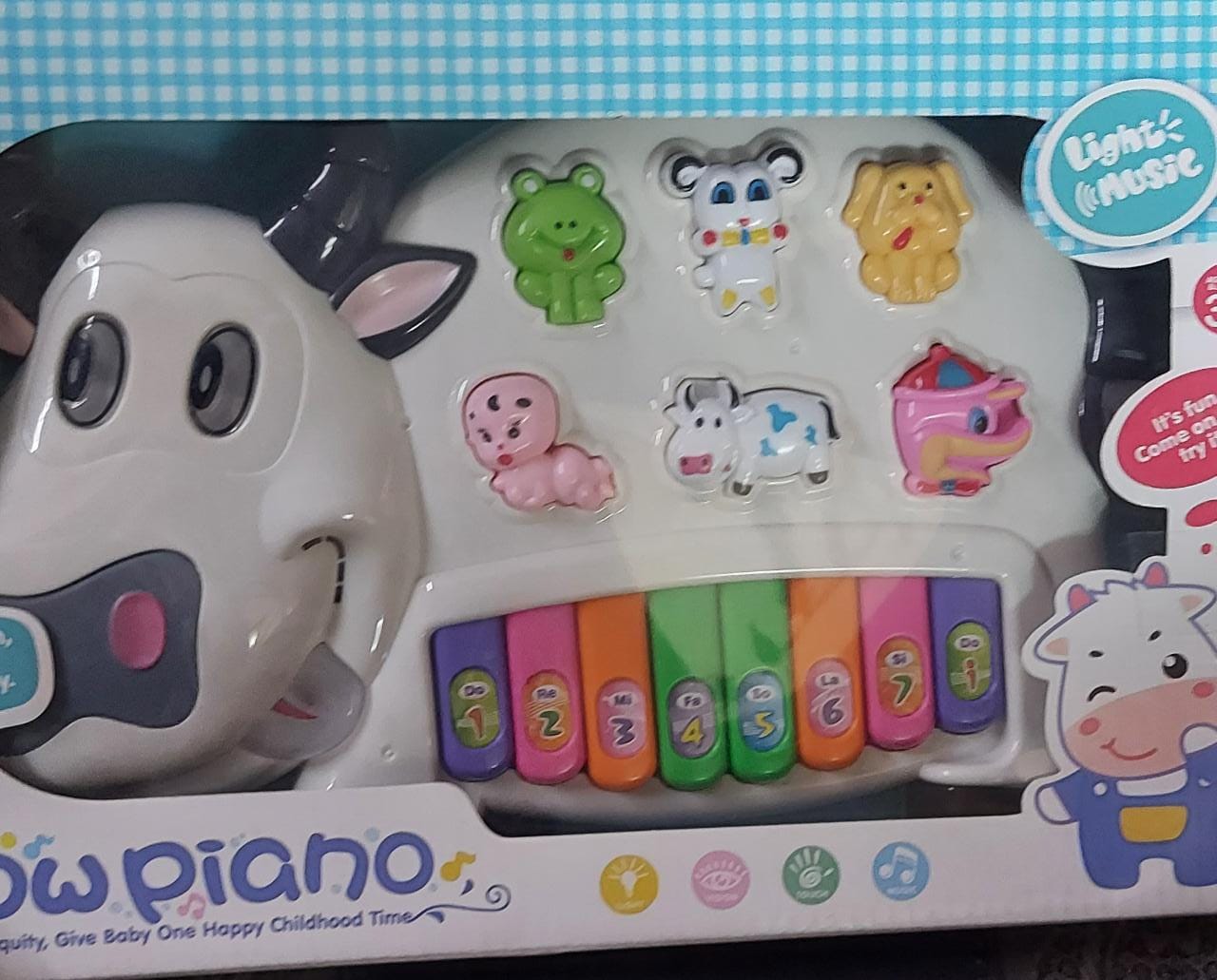 Rabbit on sale piano toy