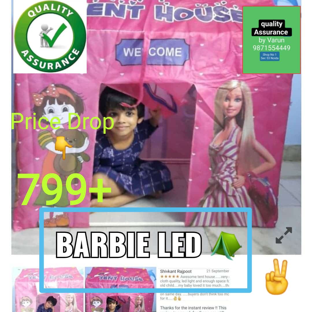 Barbie clearance tent house