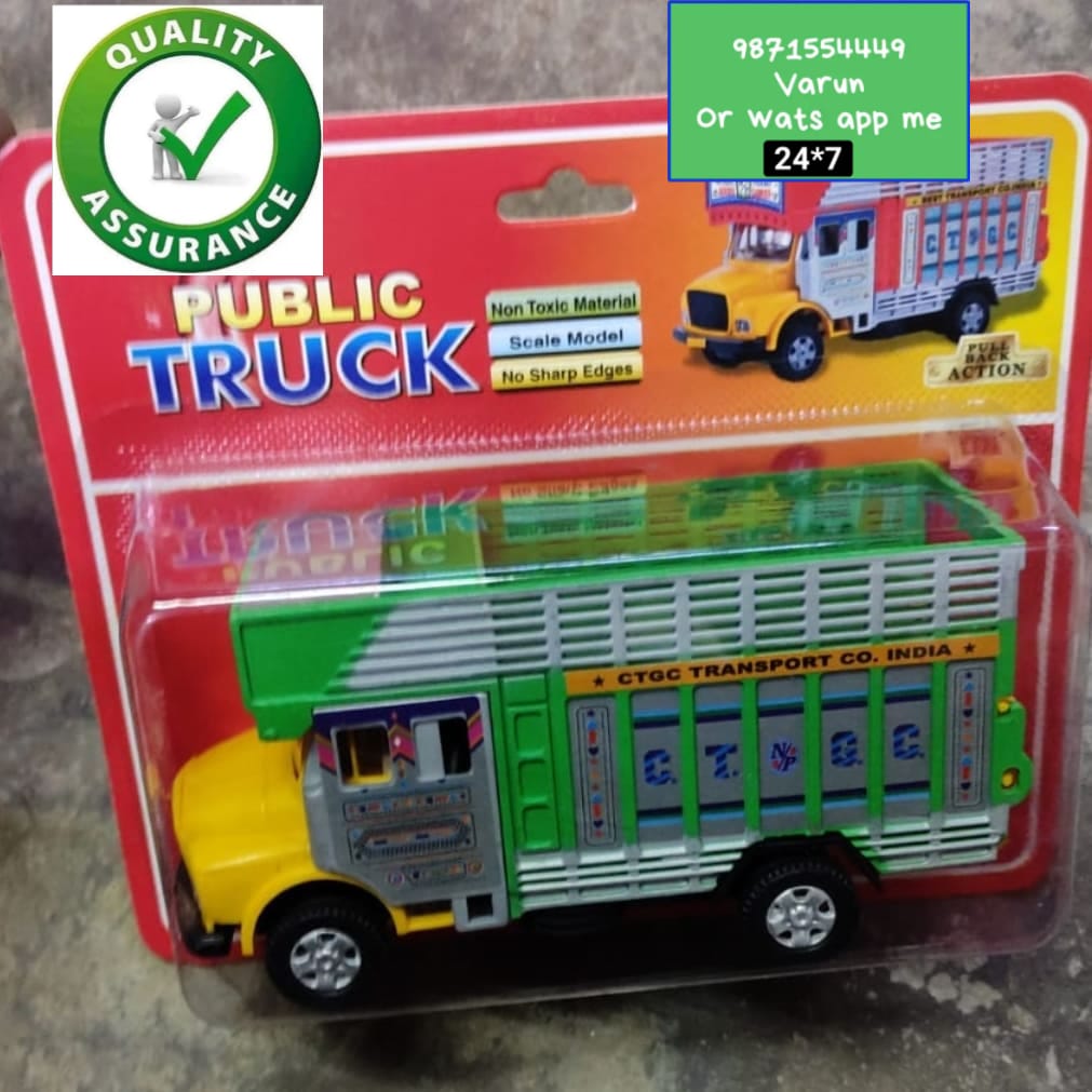 INDIAN PULL BACK CENTY TRUCK - SOLID ONE - Kids Toys Shop